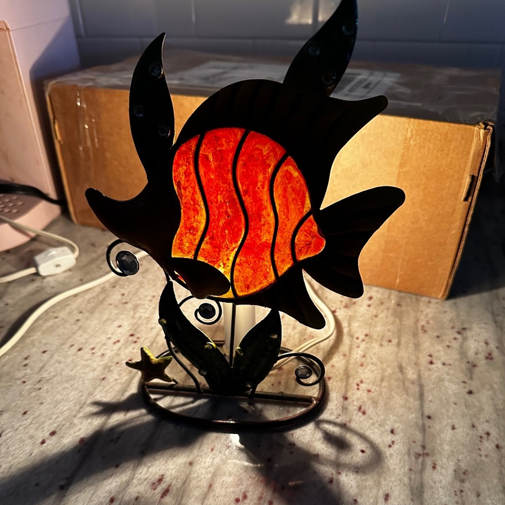 Fish night light
